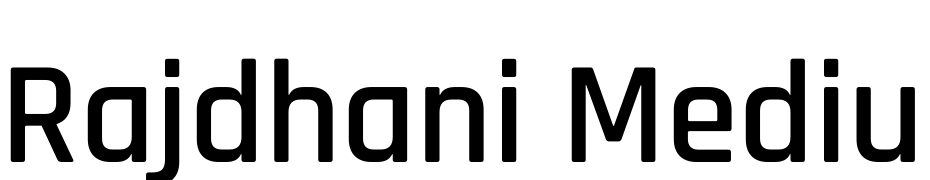 Rajdhani Medium Font Download Free